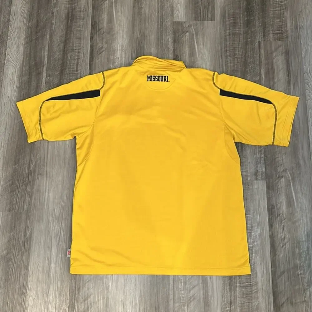 Missouri Tigers Nike Team FitDry Mesh Polo - 2XL